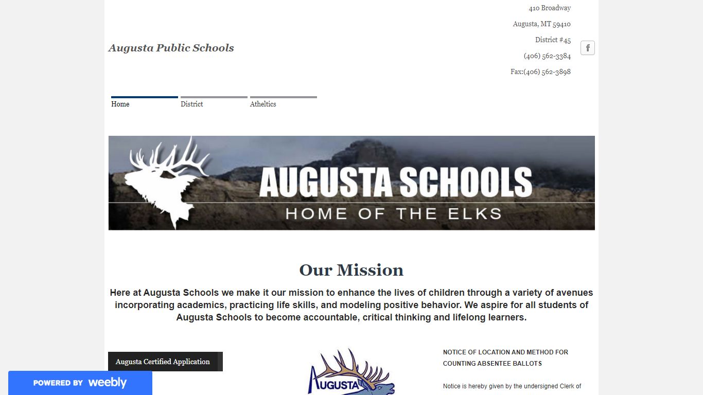 Augusta Public Schools - Home
